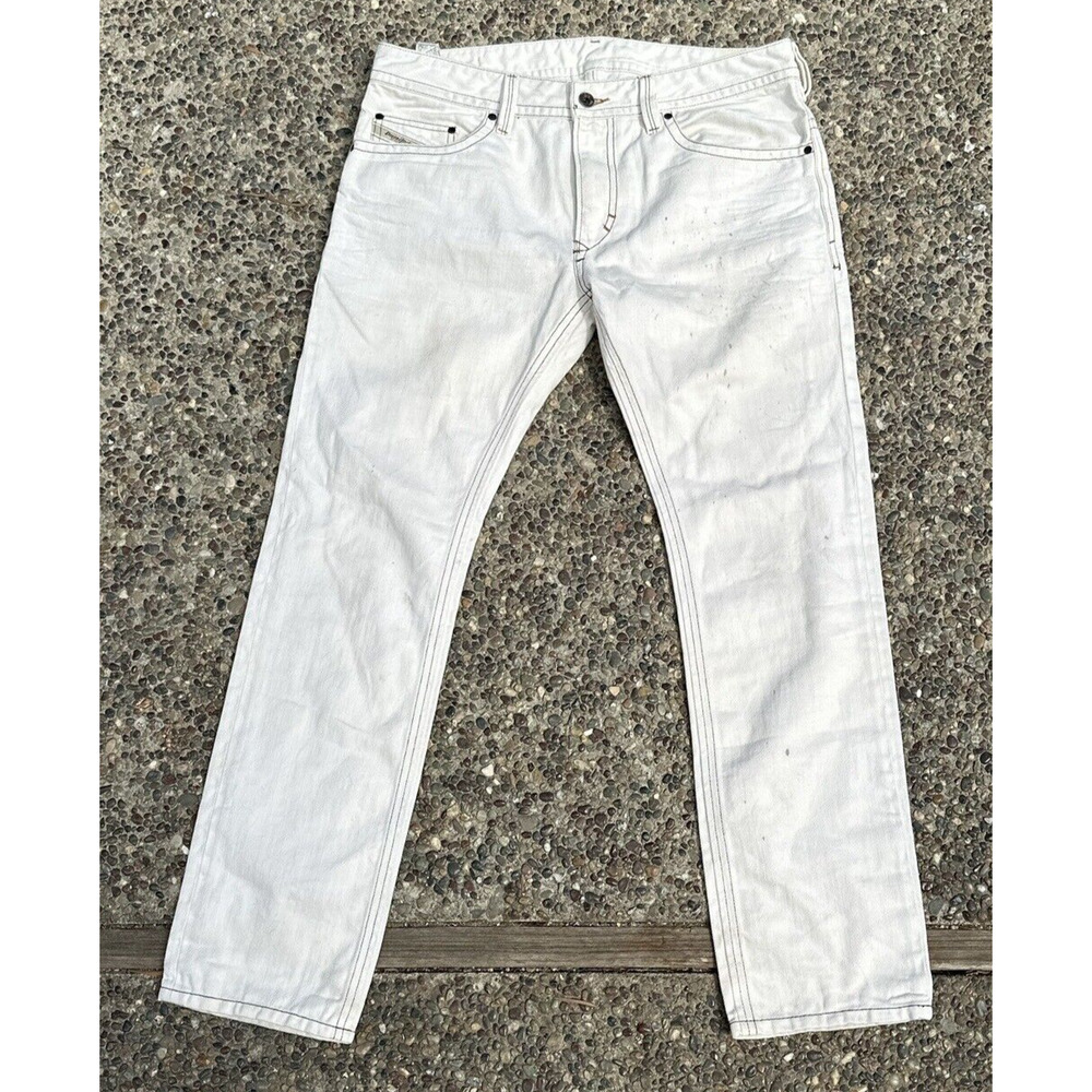 Diesel Slim Men’s Jeans in White